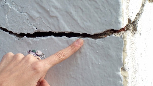 grieta daño estructural
