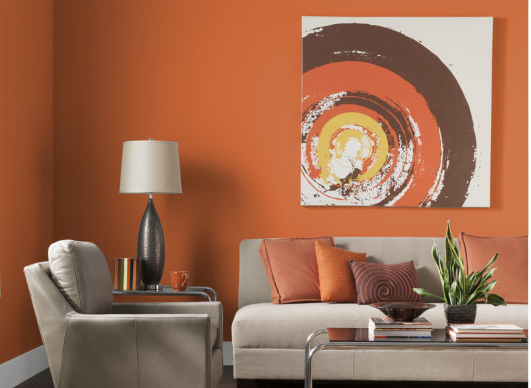 Decoración con color naranja | Blog Paqsa