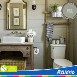 Colores para pintar y decorar baños pequeños | Blog Paqsa