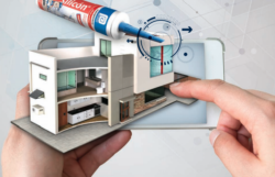 Sellar vidrio y aluminio en ventanas o superficies lisas