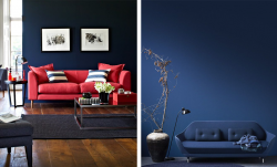 Aplica un color Navy blue en tus espacios
