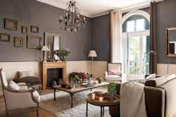 Gris en el diseño de interiores