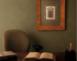 Técnica de pintura: cepillado de ante