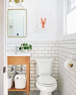 Colores para pintar y decorar baños pequeños