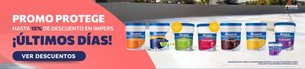 promo impermeabilizantes 15%